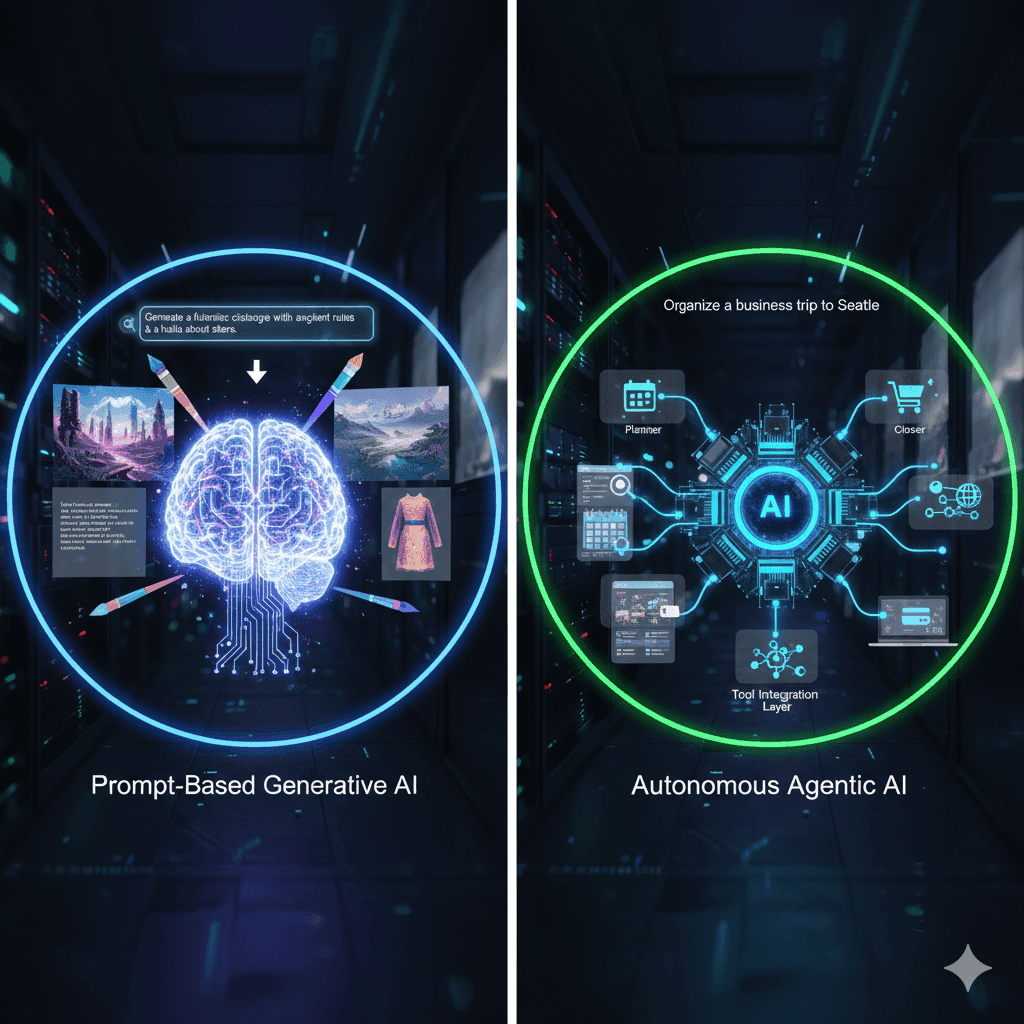 Agentic AI: From Prompting to Autonomous Action